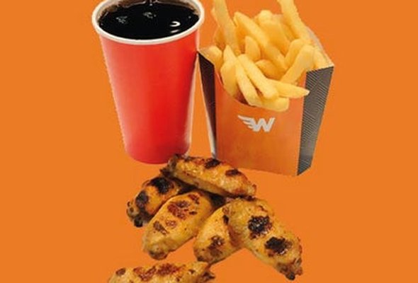 6-Flame-Grilled Wings Meal