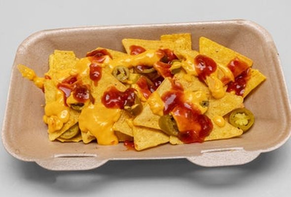 Nachos with Salsa & Cheese