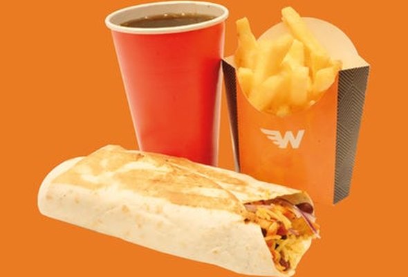 Flame Griller Chicken Burrito Meal