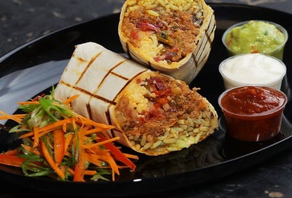 Pulled Lamb Burrito