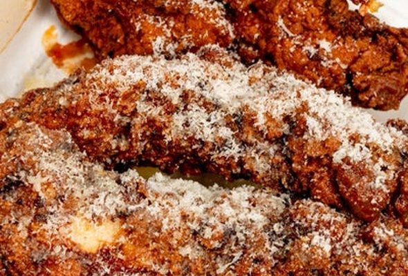 Garlic Parmesan Loaded Tenders
