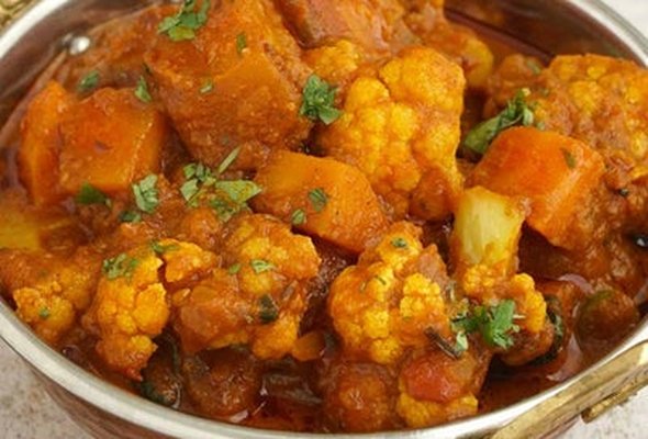 Cauliflower Bhajee