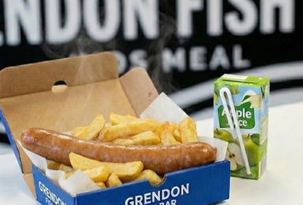 Jumbo Sausage Kids meal