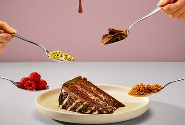 Chocolate Fudge Cake Slice