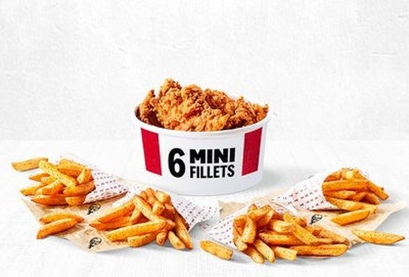 Boneless Bargain Bucket: 6 pc