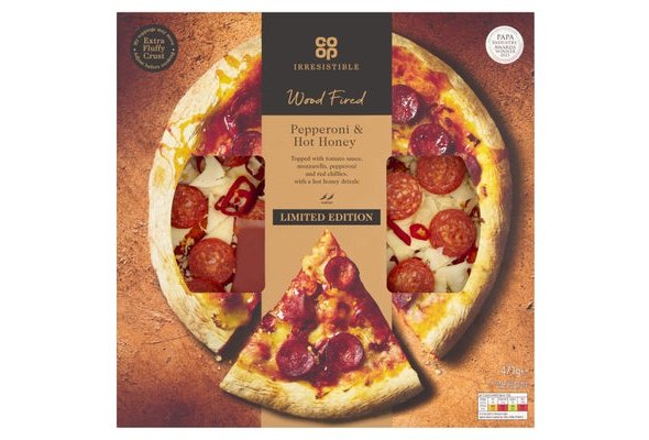 Co-op Irresistible Wood Fired Pepperoni & Hot Honey 471g