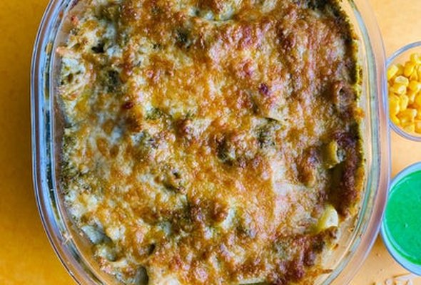 My Pesto Pasta Bake