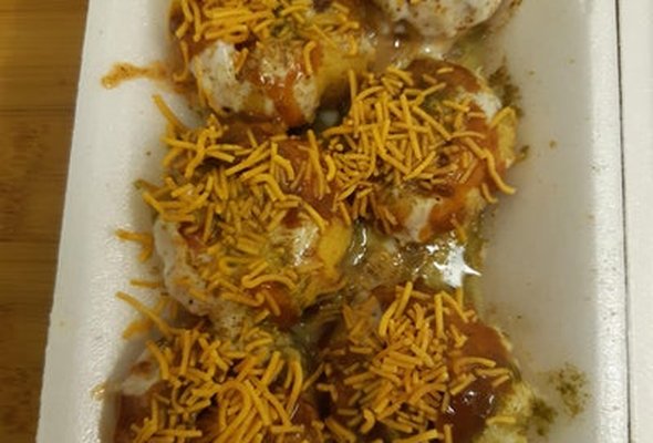 Dahi Golguppa (Dahi Puri)
