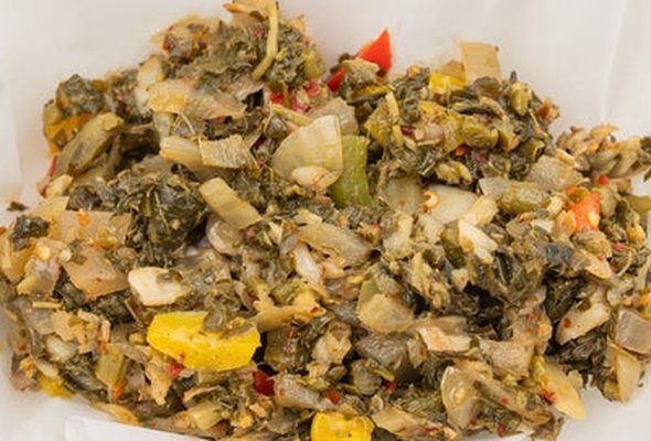 Callaloo & Saltfish