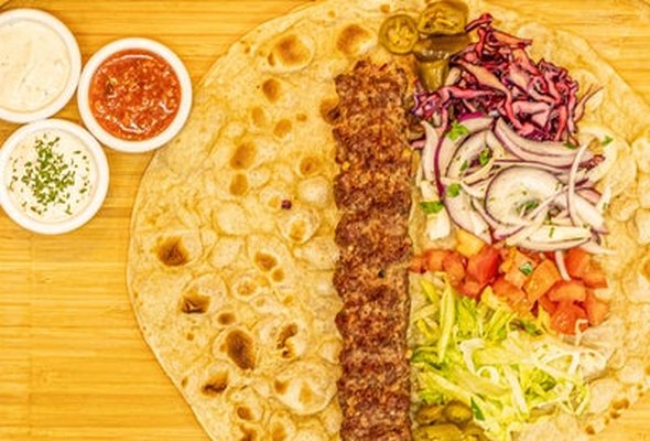 Lamb Kofta Wrap