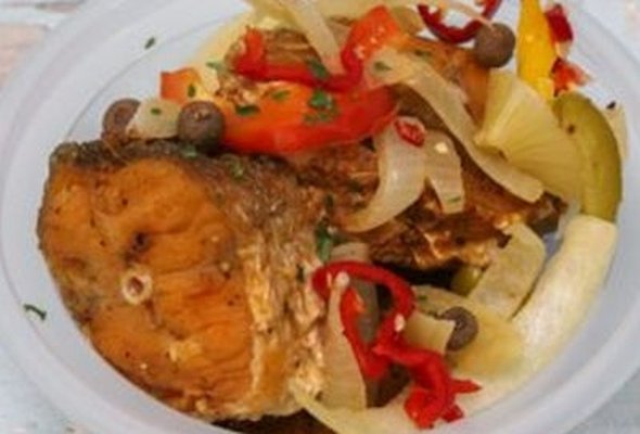 Fried fish (on its own)