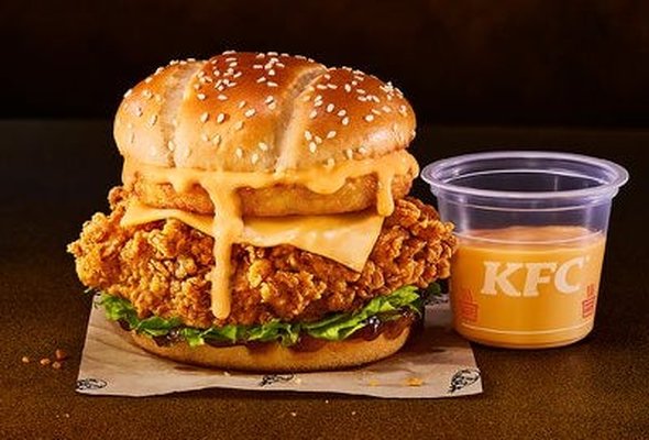 Cheesy Melt Burger