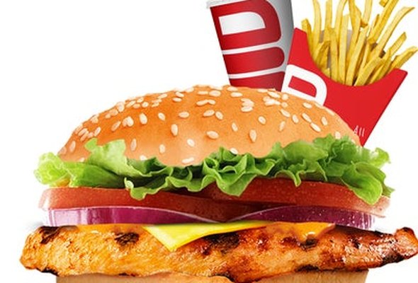 Piri Piri Chicken Burger Meal