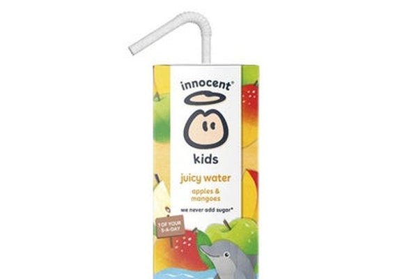 innocent kids juicy water apples and mangoes