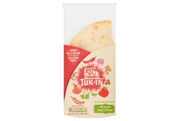 Tuk In Curry In A Naan Chicken Tikka 180G