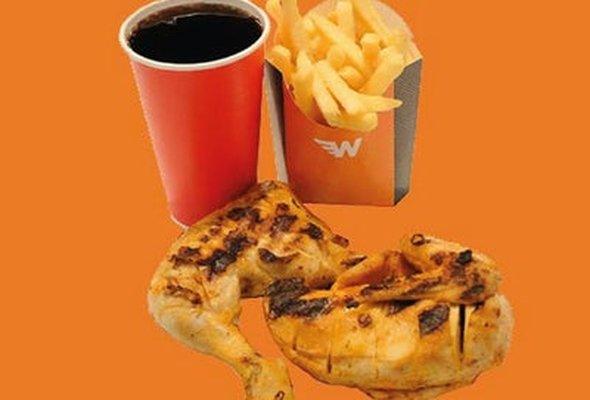 1/2 (Half) Flame-Grilled Chicken Meal