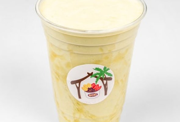 Avocado Dream (avocado, banana, dates, milk, honey)