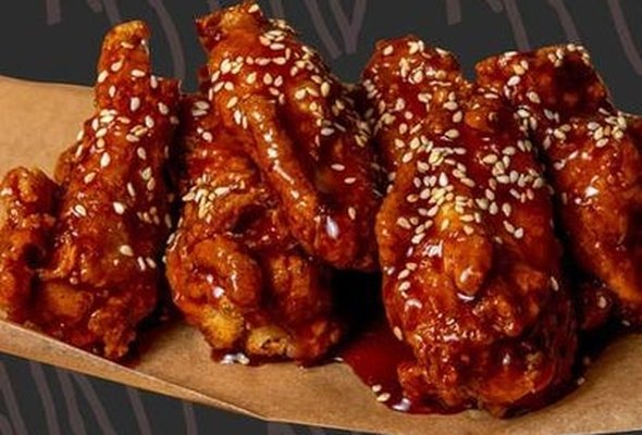 Spicy Korean BBQ Wings 🌶