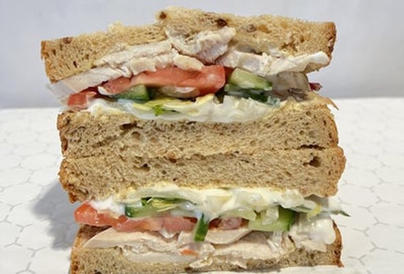 Roast Chicken Salad Sandwich
