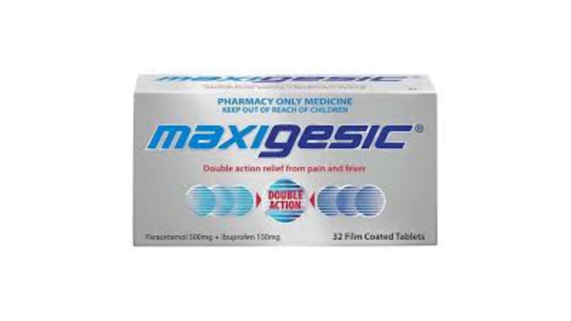 Maxigesic Double Action Pain Relief Tablets 32pcs