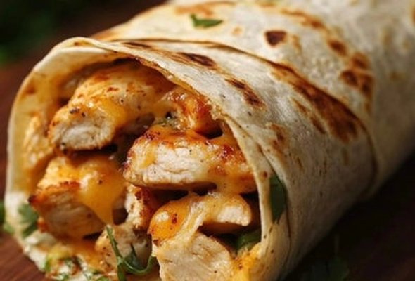 Flame Grilled Peri Peri Fillet Wrap Meal