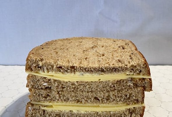 Simple Vegan Cheese Sandwich