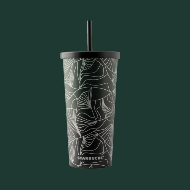 Cold Cup 16 Oz Stainless Steel Siren Tail Gradient Green