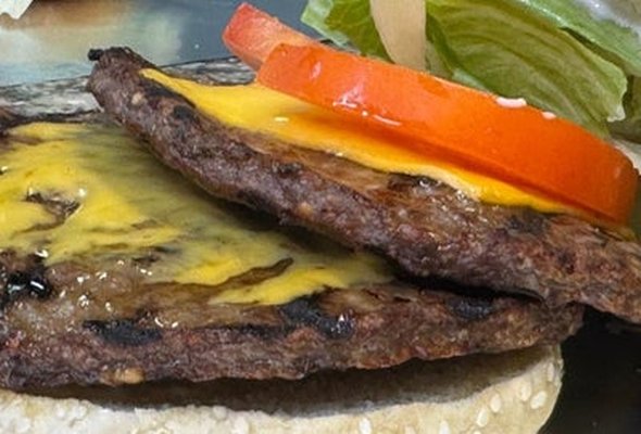 Double Cheese Burger Meal