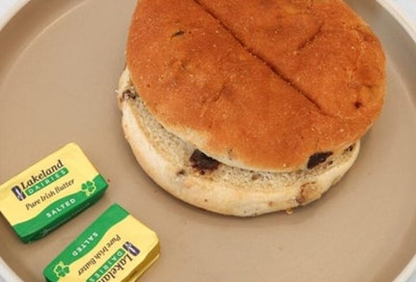 Tea Cake and 2 Butters