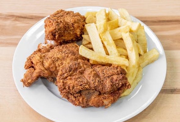 3 Pieces Chicken with chips
