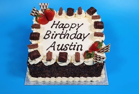 Kinder Bueno Toppings Birthday Cake S207
