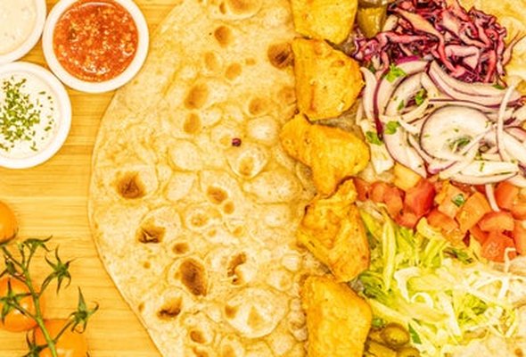Chicken Shish Wrap