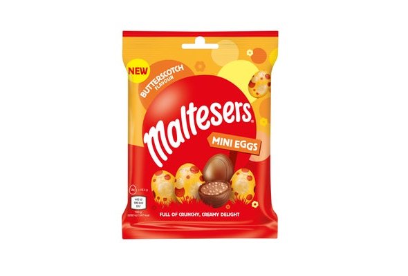 Maltesers Mini Milk Chocolate Butterscotch Eggs 77g