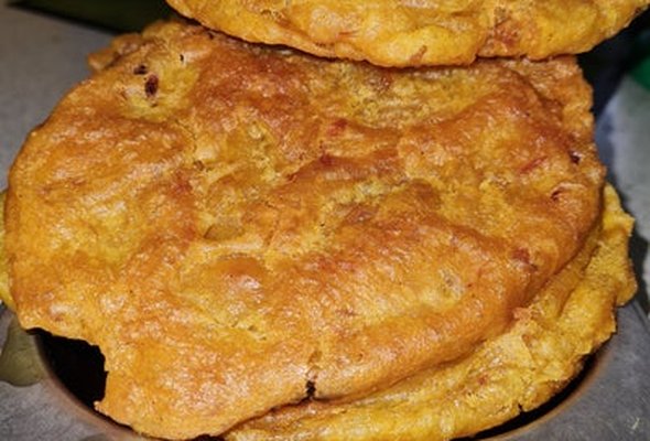 Saltfish fritters