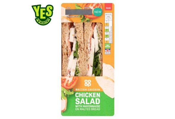 Co-op Roast Chicken Salad Sandwich