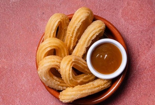 Churros and Toffee Sauce