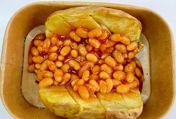 Jacket Potato with Beans