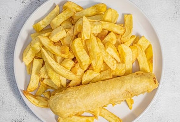 Battered Sausage & Chips