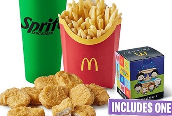 Friends 9 Chicken McNuggets® Large Meal