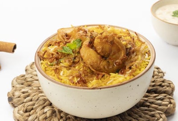 King Prawn Dum Masala Biryani