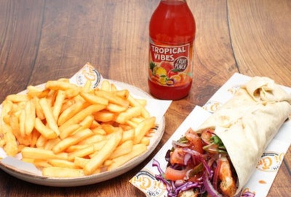 Halloumi Wrap
