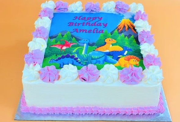 Safari Theme Birthday Cake K629