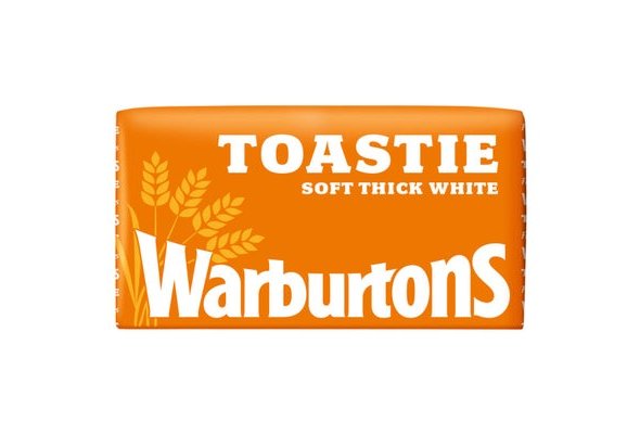 Warburtons Toastie Thick Sliced Soft White Bread 800g
