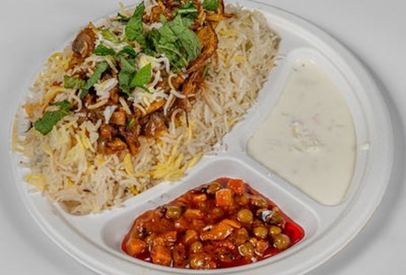Mushroom Biriyani