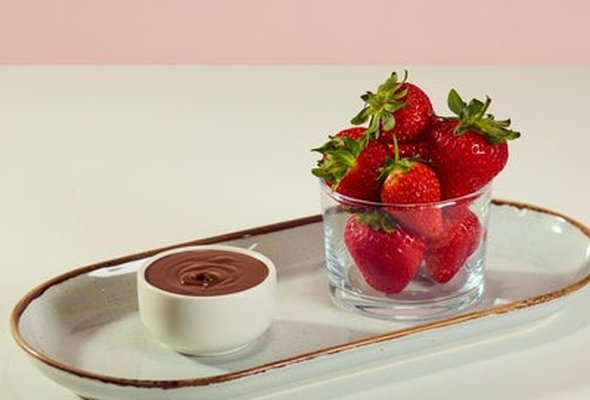 Dipping Strawberries
