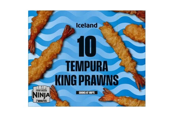 Iceland 10 Pack Tempura Prawns