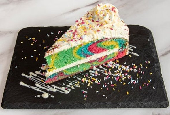 Rainbow Cream Cake