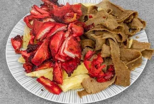 Mixed Kebab and Chips
