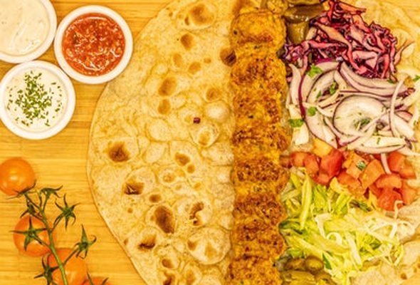 Chicken Kofta Wrap