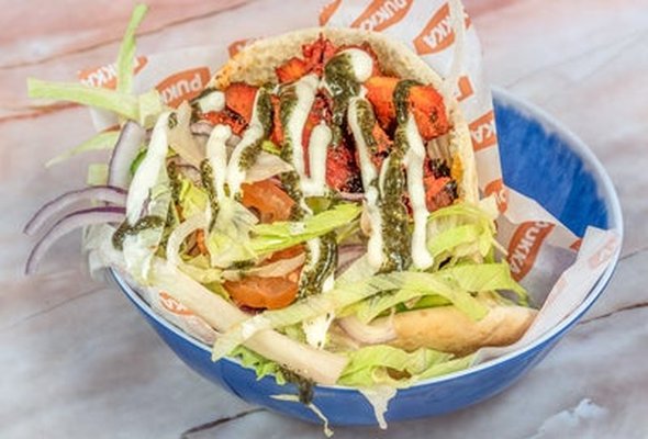 Chicken Kebab in Pitta